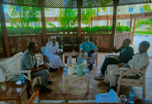 Safiirka Dawladda Jabuuti ee Soomaaliya oo la Kulmay Mas’uuliyiin ka tirsan Akademiya Goboleedka AGA