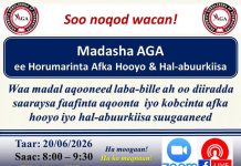 Akademiya Goboleedka Af Soomaaliga oo Qabanaysa Madasha AGA ee Horumarinta Afka Hooyo & Hal-abuurkiisa