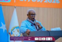 Daawo: Hadaljeedintii Guddoomiyaha AGA uu ka Jeediyay Xuskii Maalinta Caalamiga ah ee Akhris-qoraalka oo lagu qabay Muqdisho